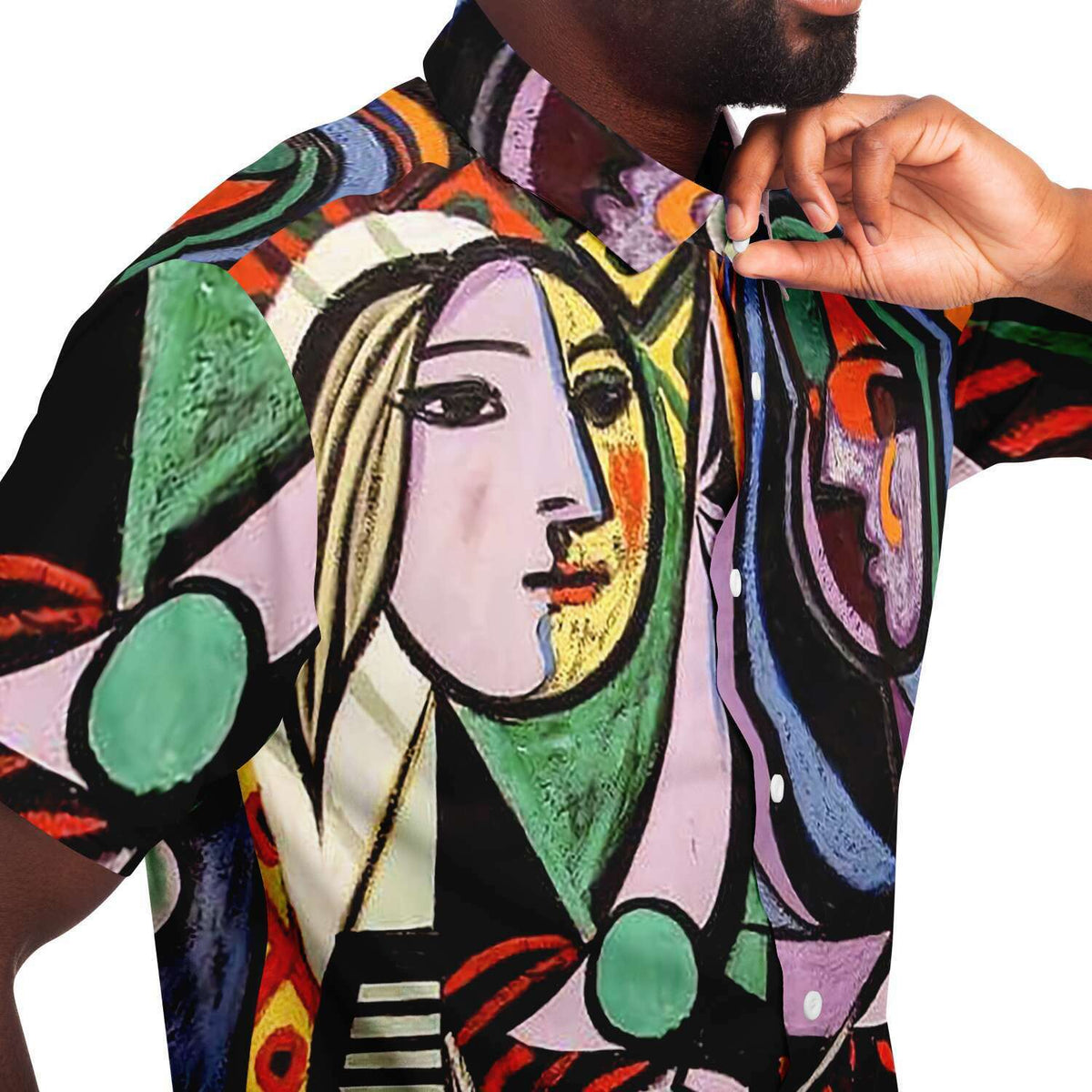 Picasso Girl before a Mirror BUTTONED SHIRT