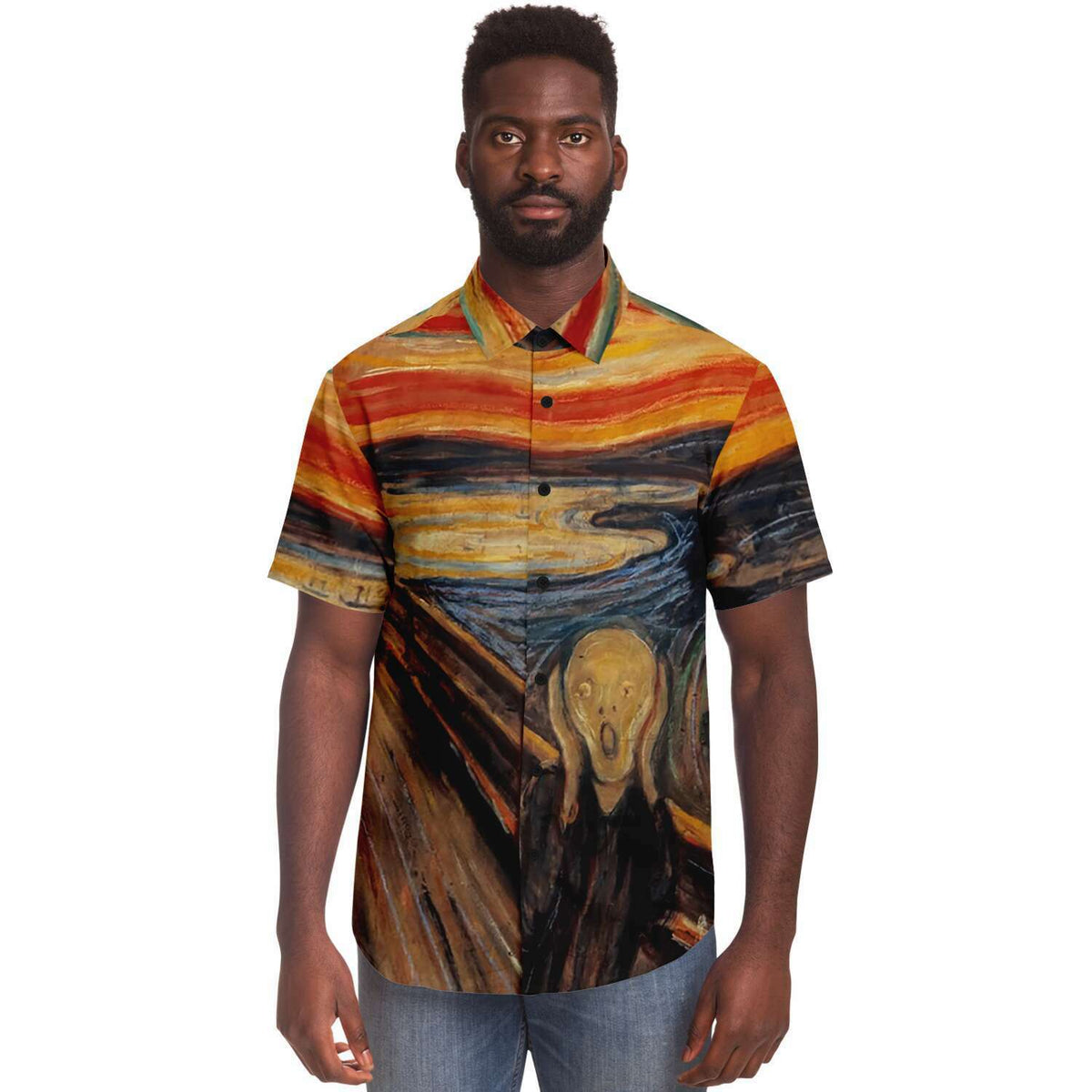 Munch The Scream BUTTONED SHIRT