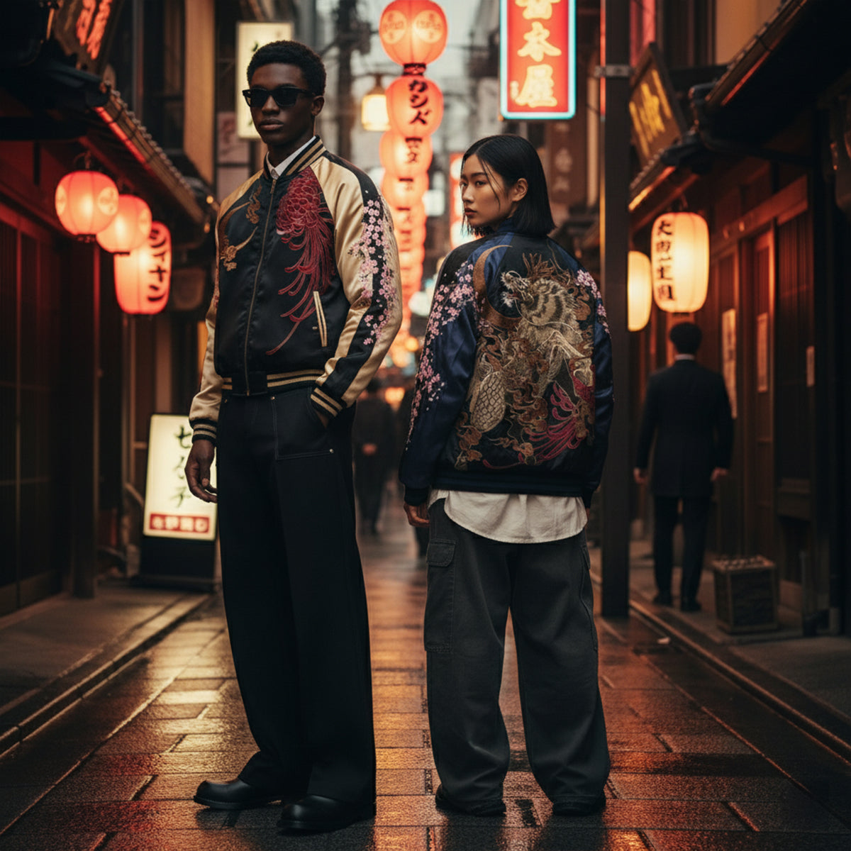Eternal Blossoms Reversible Sukajan Jacket