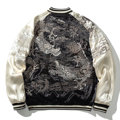 Celestial Sovereign Reversible Sukajan Jacket
