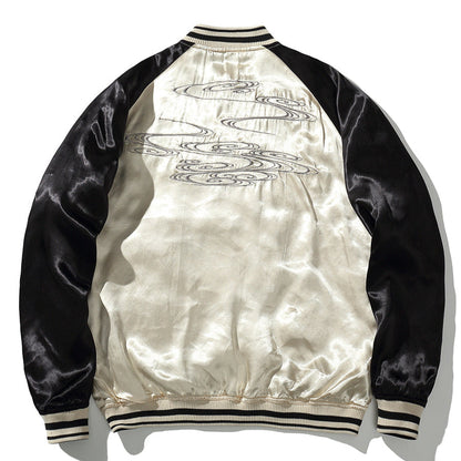 Celestial Sovereign Reversible Sukajan Jacket
