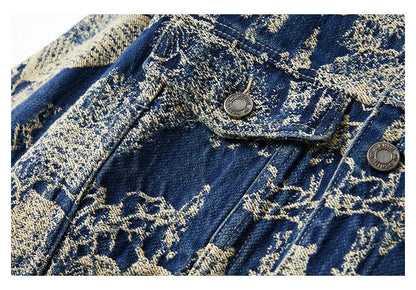 Scenic Jacquard Denim Jacket