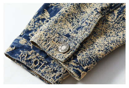 Scenic Jacquard Denim Jacket