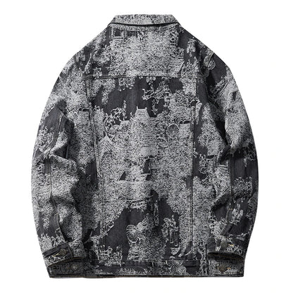 Scenic Jacquard Denim Jacket