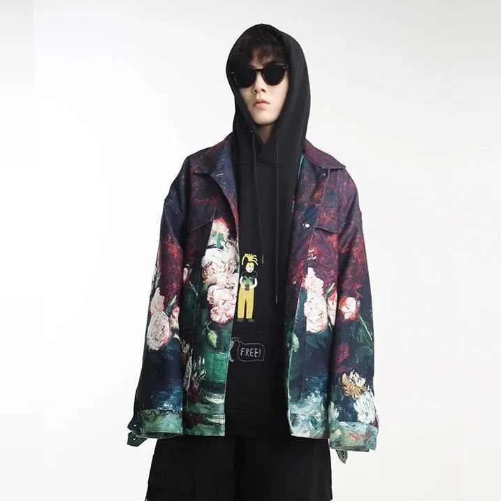 Peonies And Roses Jacket