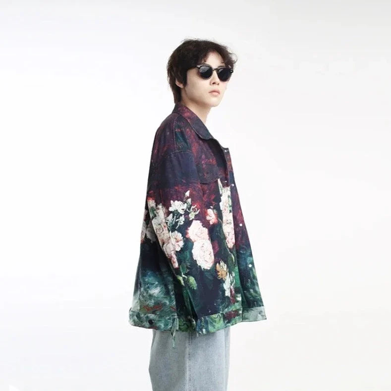 Peonies And Roses Jacket