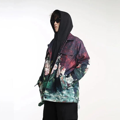 Peonies And Roses Jacket
