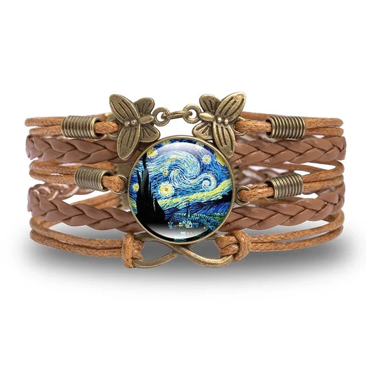 Van Gogh wrap Bracelets
