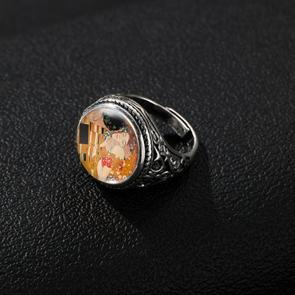 Klimt The Kiss Vintage Ring
