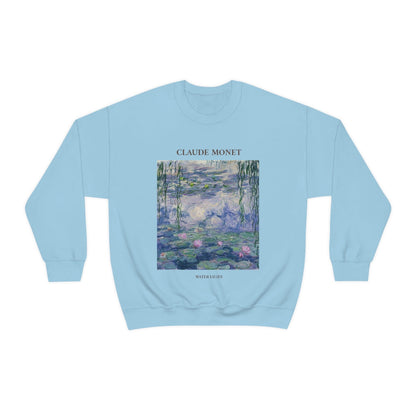 Claude Monet Water Lilies Sweatshirt