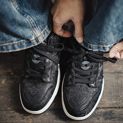 Nihonga inspired Silk Sneakers