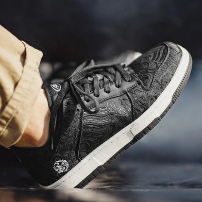 Nihonga inspired Silk Sneakers