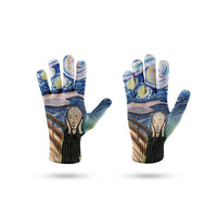 The scream x Starry night