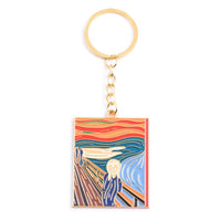 The scream Keychain