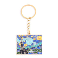Starry night Keychain