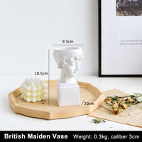 British maiden vase