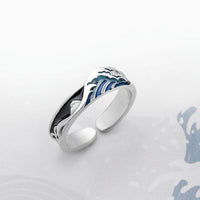 wave ring-male