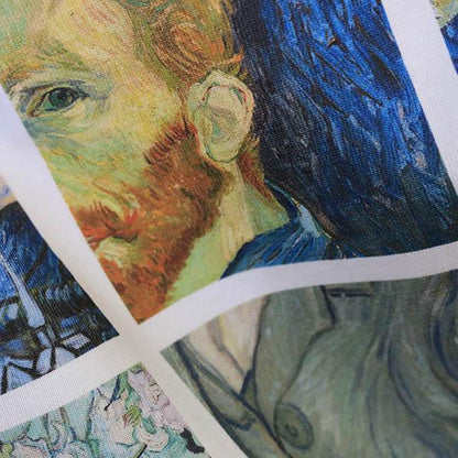Van Gogh paintings grid - Unisex tshirt